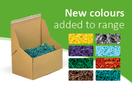 Exciting Colours Added to Our Shredded Paper Range